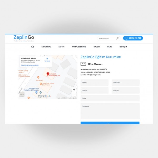 Eğitim Okul Web Sitesi V6 5