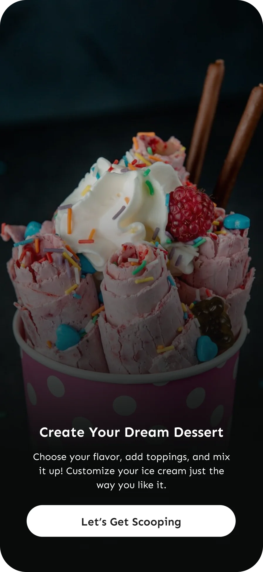 Dream Dessert App 1